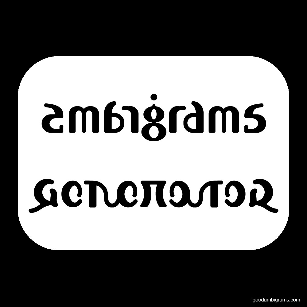 ambigram generator names